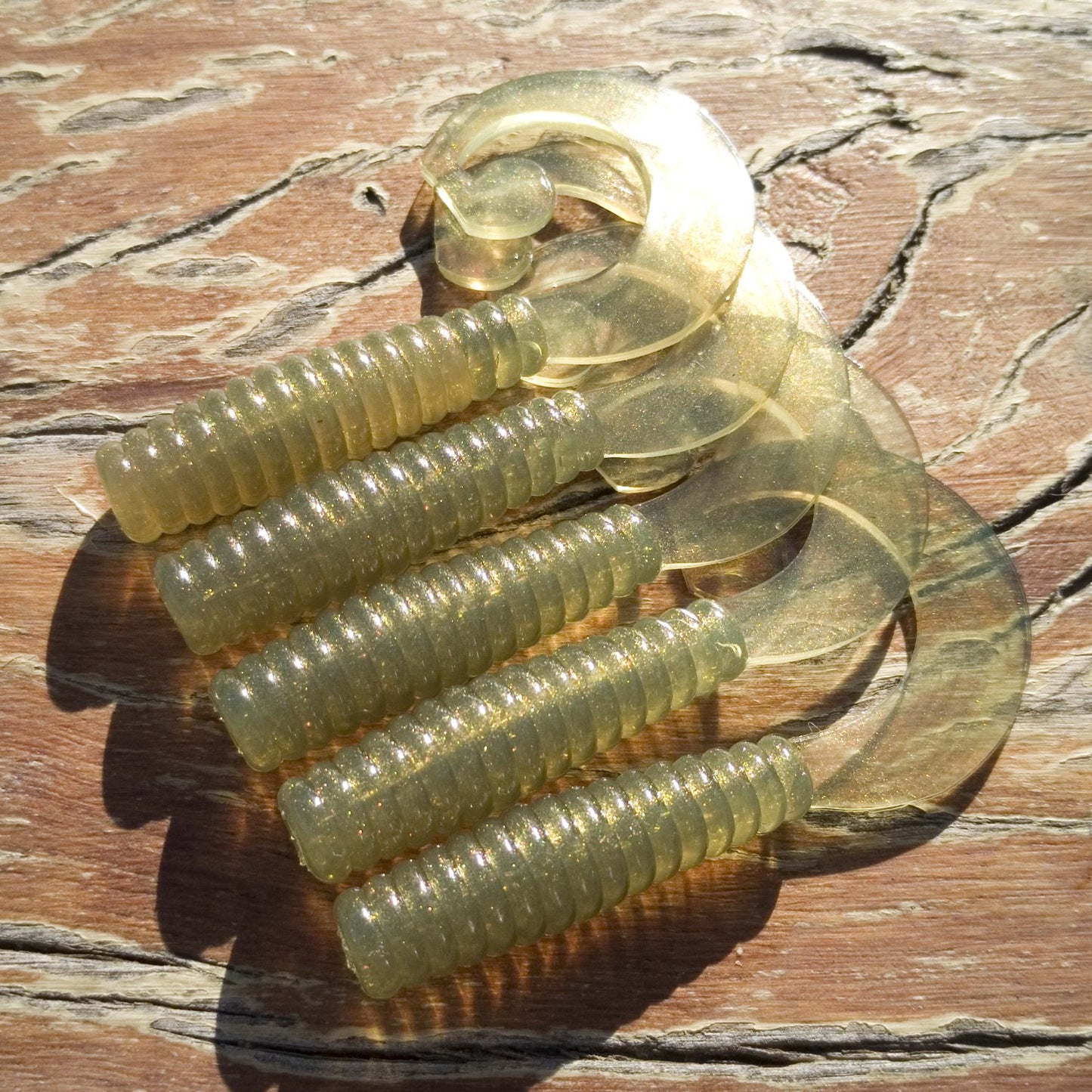 UV Wattle UV Enhanced 2.5" Grub Quality Australian Made Soft Plastic Lures
